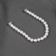 Picking for curtains “Pearl beads”, D = 1.5 cm, 39 cm, white color