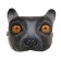 Pillow on the headrest Matech Animals Line, Lemur, 30 x 25 x 10 cm, gray