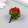 Artificial plant for creativity plastic "Fiery tree" 4 cm