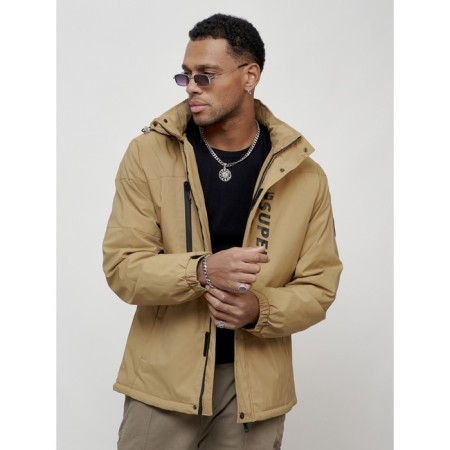 Sports male jacket, size 50, beige color-14