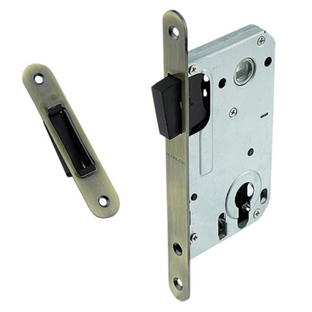 Magnetic latch Marlok CX8550et, under the cylinder m/o 85mm, bronze color