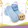 Set of socks - rattles "Dogs", 2 pcs, crumb me