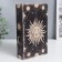 Safe-book wood to the leatherette "Slavic Sun" 21x13x5 cm