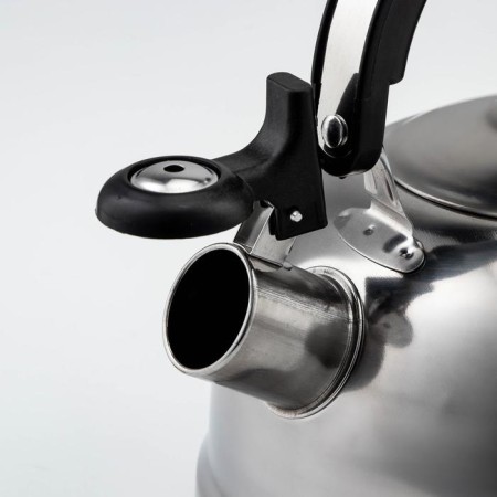 A kettle with a stainless steel whistle "family", 2.5 l, chrome -colored color-2