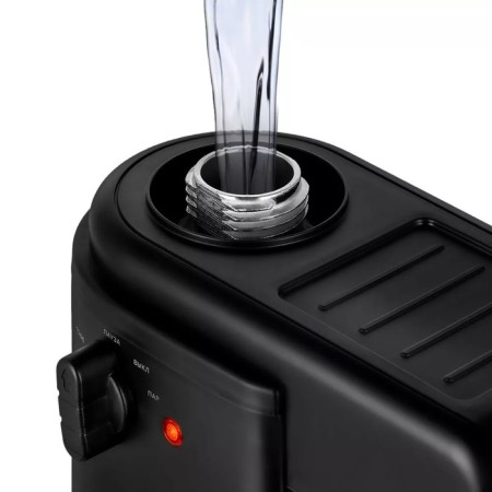 Coffee machine KitFort KT-7259, Rozhkova, 800 watts, 0.24 l, cappuccino, black-2