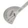 Augoter with a tundra ruler, stainless steel, engraving, 100 mm