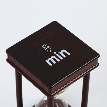 Sanding clock "Essauria", for 5 minutes, 6 x 11.5 cm-2