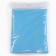 Flap of the fabric is shirt, the color is blue, 100 × 150 cm