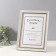 Photo frame Plastic A4 "Violett" light gray with a gold stripe 1.5x25.4x34 cm