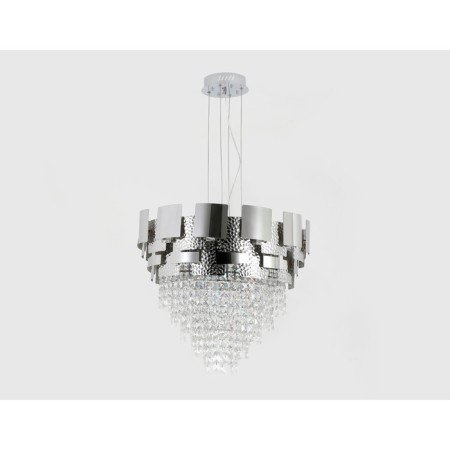 Crystal chandelier with Ambrella Light, Traditional, Tr5242, E14, Silver Color-3