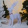 LED figure "Matte deer" 52 × 80 × 21 cm, acrylic, 80 LED, 8 modes, 24 V, glow of white