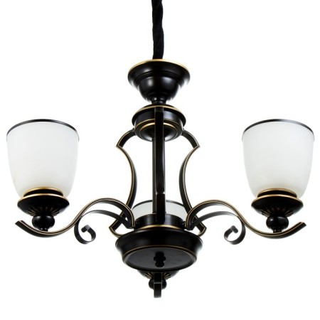 Aruna chandelier 3x40W E27 Black 62x62x46 cm Bayerlux-1