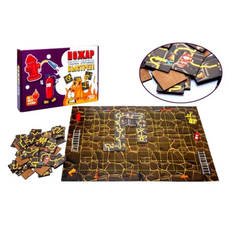 Board game "Fire" pull the sleeve "-2
