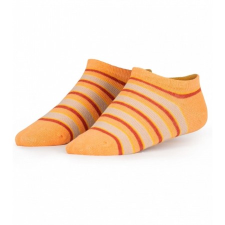 Socks for girls, size 20-22, orange color, amber-6
