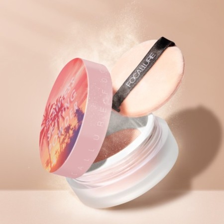 Face Focallure Filtered Light Setting Powder, crumbly, tone 01, 8.5 g