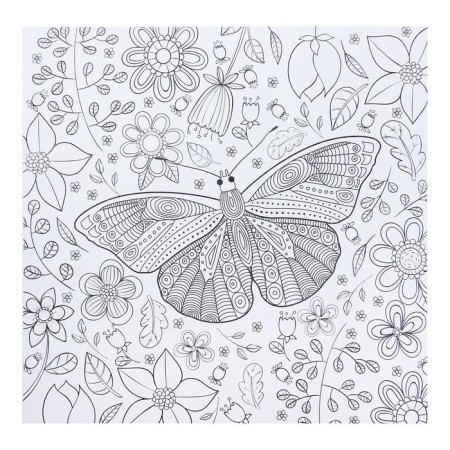 Coloring - anti -stress, album "Flower pleasure" 20 p.-3
