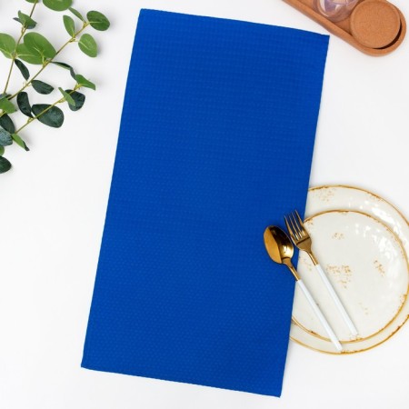 Towel 35x60 cm, cornflower, waffle, 240 g/m2, cotton 100%