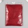 Glitter Size 1/128, 500 gr, col. red