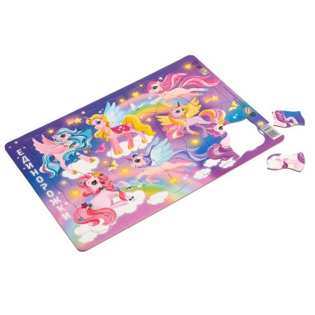 Puzzle in the frame "Unicorn", 42 details-1