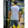 Sports T -shirt Male ISee, size 46, white color