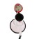 Megaphone Luazon RAD-25, 25 W, range up to 400 m, recording 10 seconds, siren, white and red