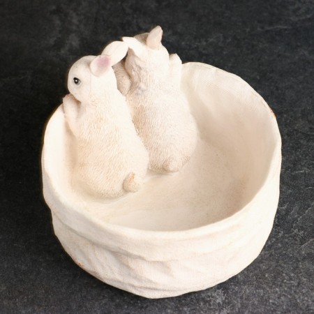 Kashpo "bunnies in a bag" 18x18x16cm, 0.9 liters-1