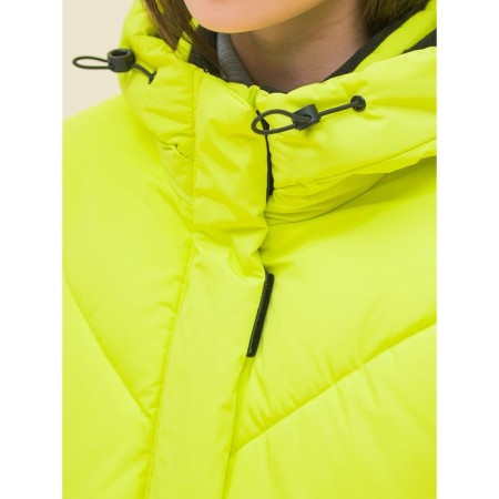 Coat for girls, height 140 cm, yellow color-13