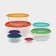 Set of bowls "Rainbow", 7 pcs, color mix