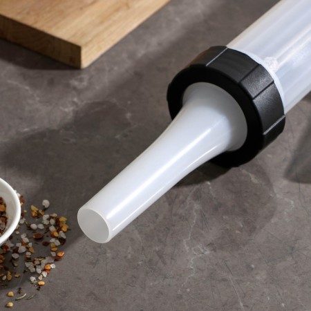 Syringe for the formation of sausages-1