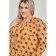 Women's tunic, size 58, mustard color
