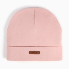Hat for girls, peach color, size 52-54
