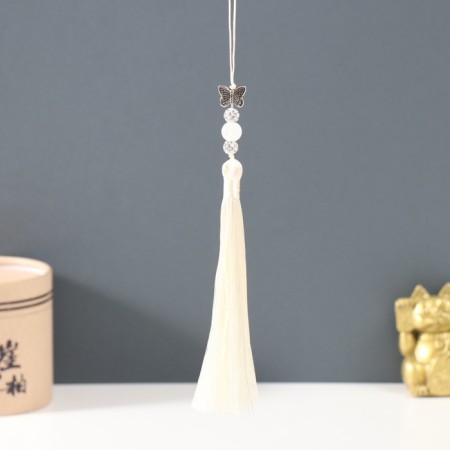 Suspension textiles, metal "Babochka" ivory 1x1.2x16.5 cm