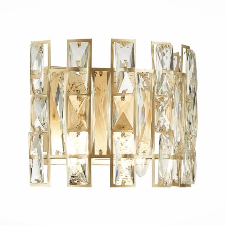 Sconces st. SL1626.201.02. Anzio. 2x40 W, E14, 27x21.5 cm, Shampan-4