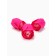 A set of soap roses in a box is 8 pieces, pink-white with a bunny