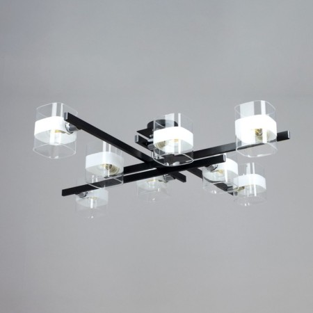 Ceiling chandelier "Virta" E14 8x60 watts-5