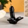 Figure candle "Favorite with wings" black 7.5cm