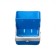 Rabbit feeders, bunker, plastic, blue, Greengo