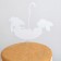 Topper for the Cake "Rabbits in the Umbrella"
