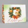 Package Gift New Year Laminated "New Year's Wreath", tangerines, MS 18 x 23 x 10 cm, New Year