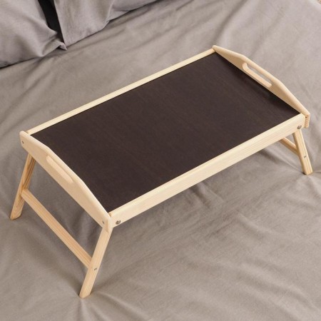 Folding breakfast table, 50 × 30cm, with handles-2