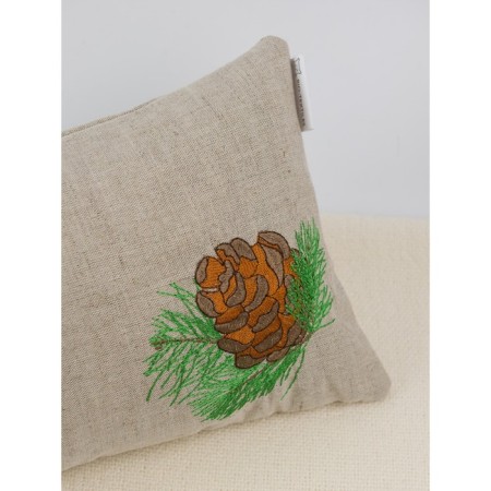 Pillow-leaf "Cedar charm", size 20x50 cm, cedar film-1