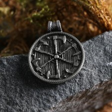 Kolovrat with Octers, Metal Pudter, Artistic casting