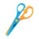 Baby scissors 13 cm, plastic two -tone pens, cars, mix
