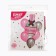 Bouquet of balls "Champagne", foil, latex, set of 6 pcs.