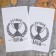 Kit. A set of 2 lins. Dolyana "Best Husband", 36x60 cm, 100% HL, 160g/m2