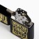 Gasoline lighter "100% courage", 5.5 x 3.5 cm.