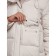 Coat insulated winter female, size 50, beige color