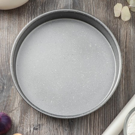 Baking Magistro Gourmet Range baking, 24.8 × 24.8 × 5 cm, thickness 0.6 mm, anti -stick coating, gray color-1