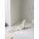 Figure "Varan", polystone, 14 cm, white-golden color