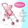 Stroller for dolls summer, metal frame